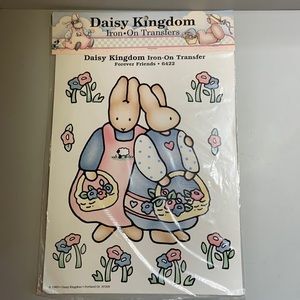 Daisy Kingdom Iron On Transfers.  New in packaging.